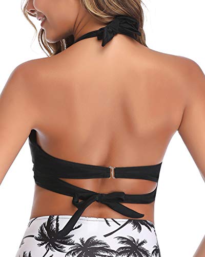 Tempt Me-Push Up Halter Bikini Top[L]
