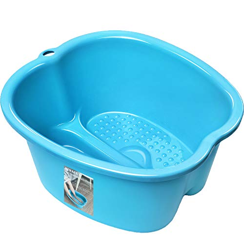 Large Foot Soaking Tub for Home Spa - Blue