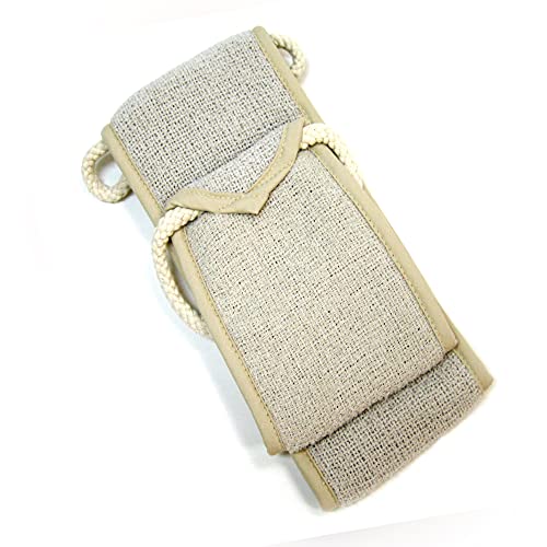 AQUIS Double-Sided Exfoliating & Cleansing Back Scrubber