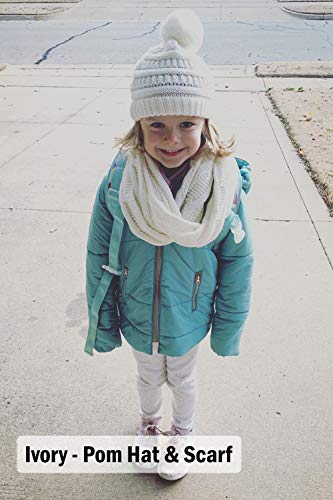 Kids Purple Beanie & Scarf Bundle