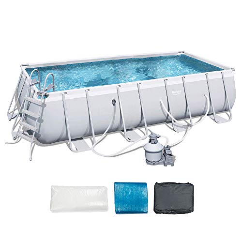 Bestway Power Steel Rectangular Pool Set
