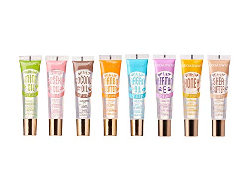 Broadway Vita-Lip Clear Lip Gloss - 8pc Set