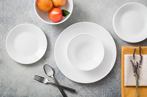 Corelle Winter Frost White Dinnerware Set, 18-Piece