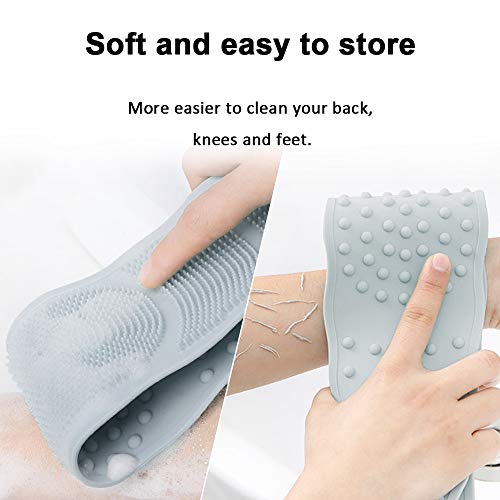 BAIMEI Silicone Back Scrubber for Shower