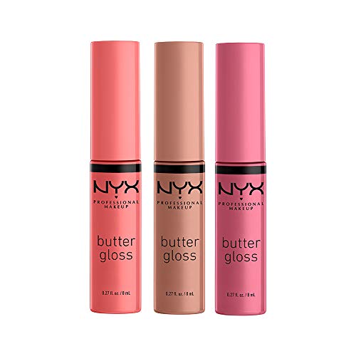 NYX PROFESSIONAL MAKEUP Butter Gloss - Pack of 3