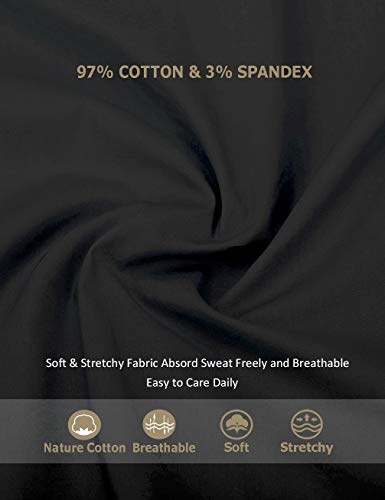 DIIG Men's Slim Fit Dress Shirt