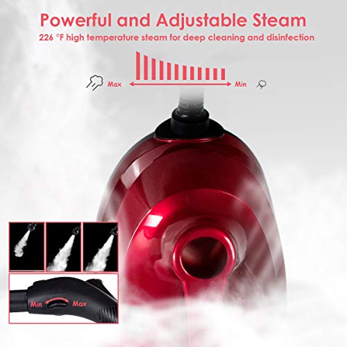 Costway 2000W Multipurpose Steam Cleaner - with 19 Accessories