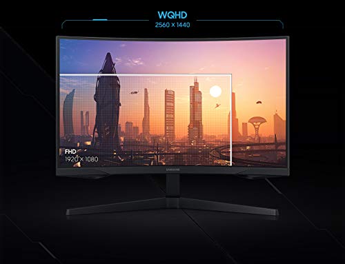 SAMSUNG Odyssey G5 Series 27-Inch WQHD (2560x1440) Gaming Monitor