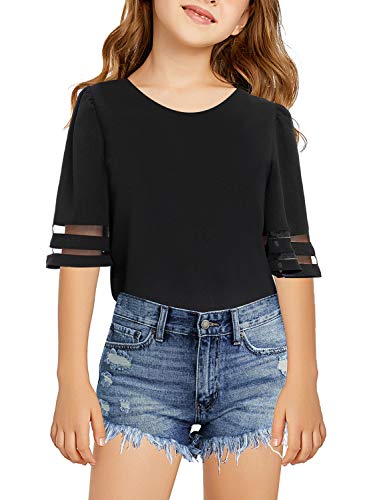 Frayed Denim Jean Shorts for Girls