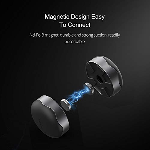 Invisible Laptop Cooling Pad with Magnetic Feet