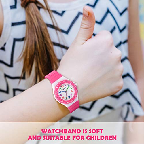 Waterproof Cartoon Kids Watch (Boys/Girls, 3-10 years)