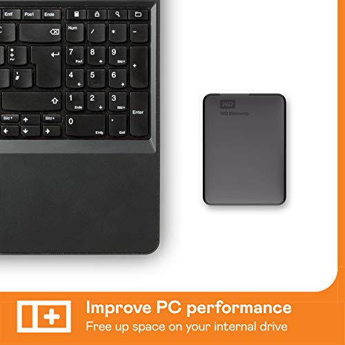 WD 2TB Elements Portable External Hard Drive HDD