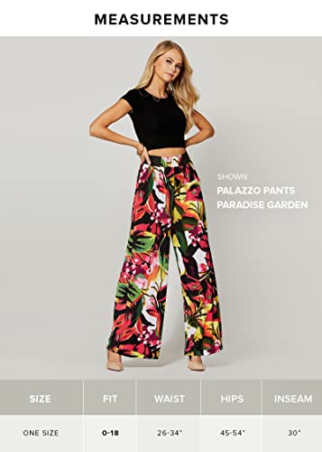 High Waisted Palazzo Pants with Pockets