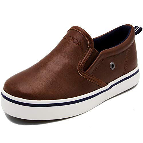 Nautica Slip-On Athletic Sneaker, Brown