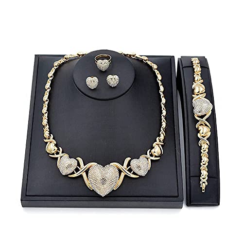 African Hugs and Kisses Jewelry Set