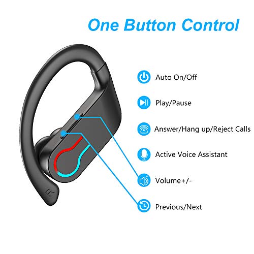 Donerton Wireless Earbuds with Charging Case