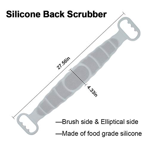 BAIMEI Silicone Back Scrubber for Shower