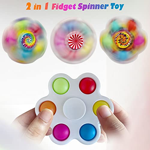 Popping Fidget Spinners for Kids, 4 Pack