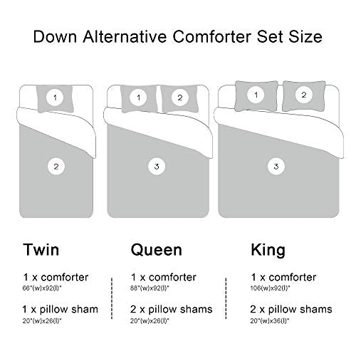 downluxe Lightweight Reversible Comforter Set