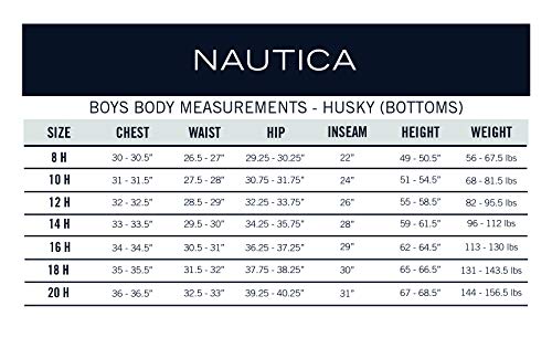 Nautica Boys' Khaki Jogger Pant