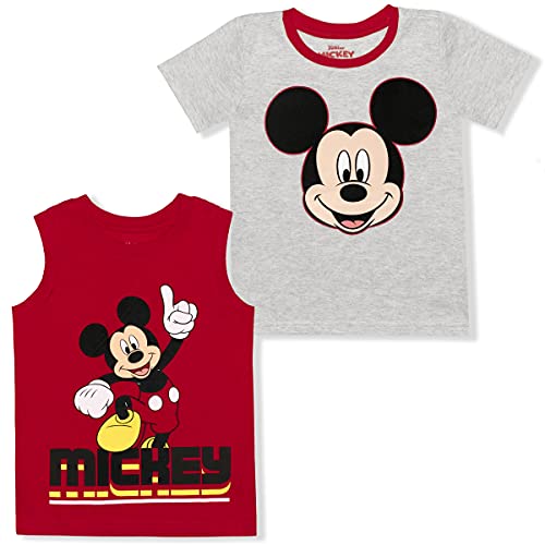 Disney Boy's 2-Pack Mickey Mouse Graphic Tee Set