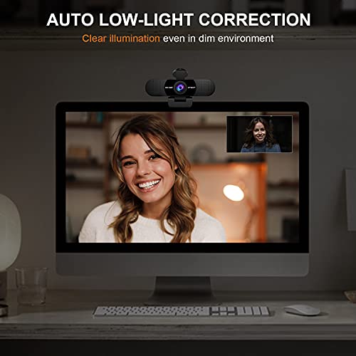 eMeet 1080P Webcam with Microphone, C960 Web Camera