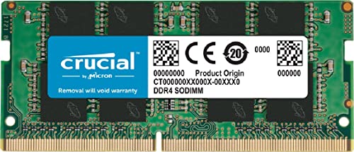 Crucial RAM 8GB DDR4 3200MHz CL22 (or 2933MHz or 2666MHz) Laptop Memory CT8G4SFRA32A