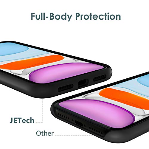 JETech Silky-Soft Silicone Case for iPhone 11