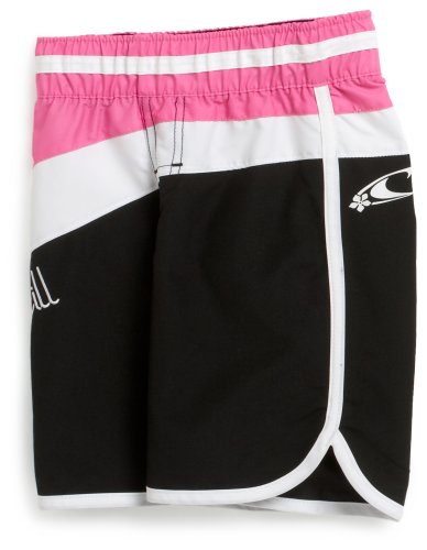 O'Neill Big Girls' Aptos Boardshort,Black,M(10)