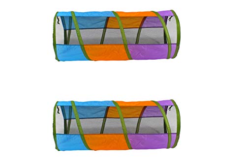 Playz 5-Piece Pop Up Play Tent with Tunnel, Ball Pit and Basketball Hoop