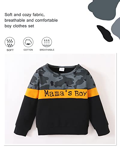 Toddler Boy Camo Outfit Set