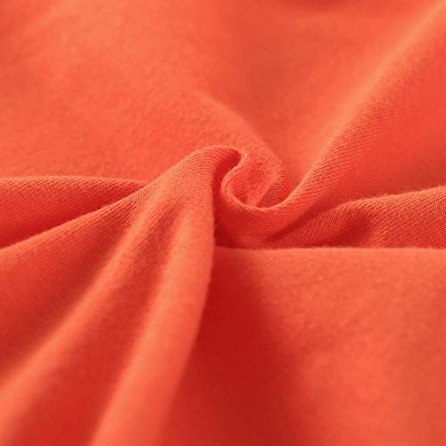Flip Sequin Turkey Tee (Thanksgiving, Girls/Boys, Orange, 6)