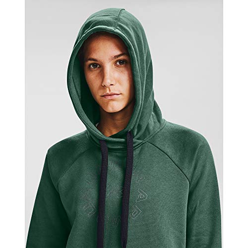 Under Armour Women's Green Metallic Hoodie (X-Large)