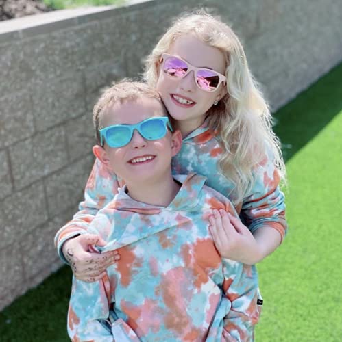 Flexible Polarized Sunglasses for Kids (Pink)