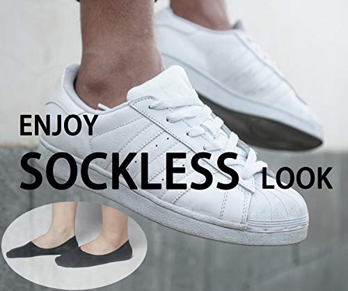 Men's No Show Socks (Size 9-12, 6 Packs)