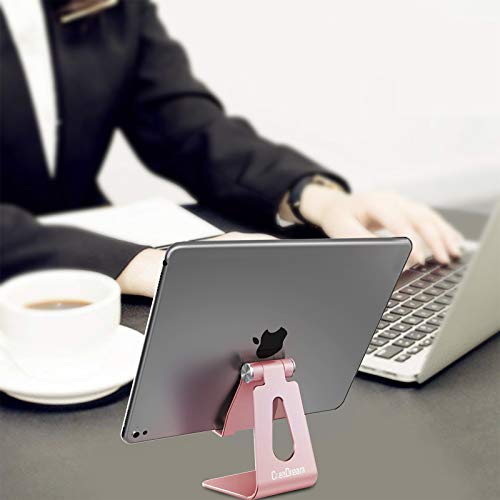 CreaDream Adjustable Aluminum Cell Phone Stand in Rose Gold