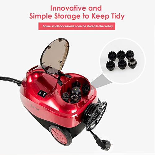 Costway 2000W Multipurpose Steam Cleaner - with 19 Accessories