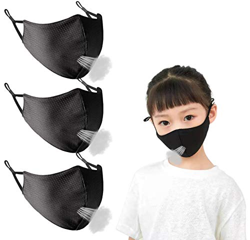 Reusable Adjustable Kids Face Mask Set - 3 Pack