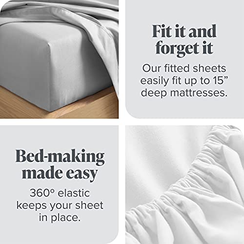 Bare Home Sandwashed Twin Sheet Set