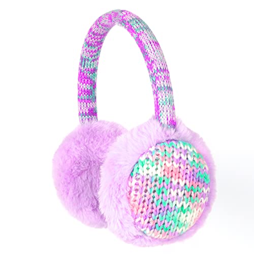 Kids Knit Earmuffs