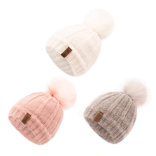 ViGrace Chenille Pompom Hat (Kids)