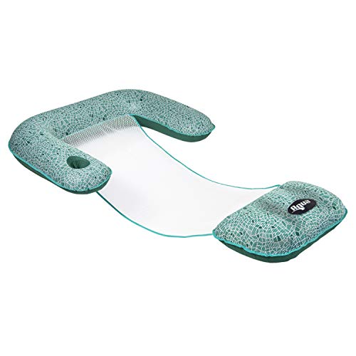 AQUA Mosaic Inflatable 3-in-1 Multi-purpose Pool float chair (Lounge, Drifter,Chair)
