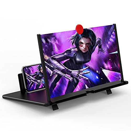 Foldable Phone Stand with Screen Amplifierâ€“Supports All Smartphones