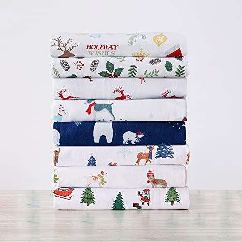 Great Bay Home King Flannel Sheet Set