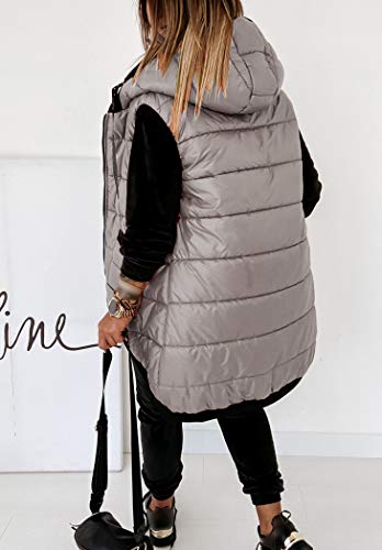 Kaxindeb Women's Hooded Outwear Vest