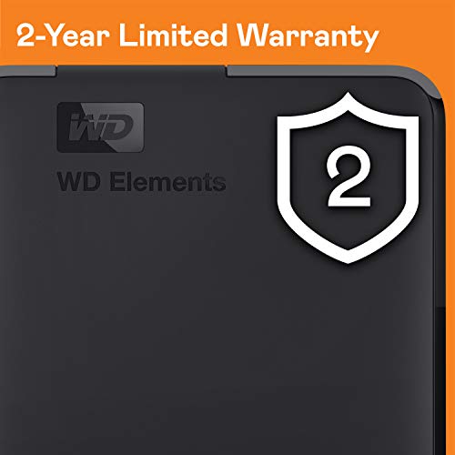 WD 2TB Elements Portable External Hard Drive HDD