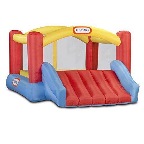 Little Tikes Jump 'n Slide Bouncer - Inflatable Bounce House with Blower
