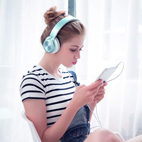 Lightweight AILIHEN C8 Headphones with Microphone and Volume Control