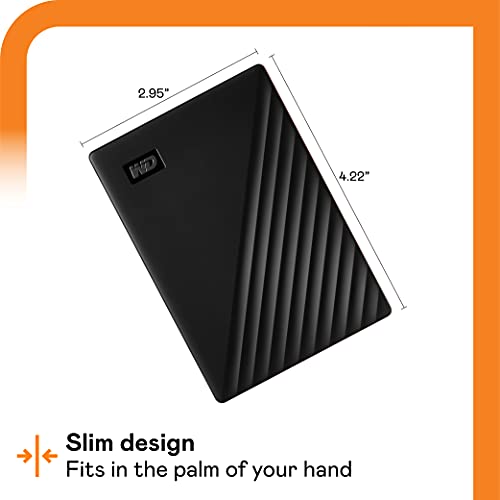 WD 5TB My Passport Portable External Hard Drive HDD