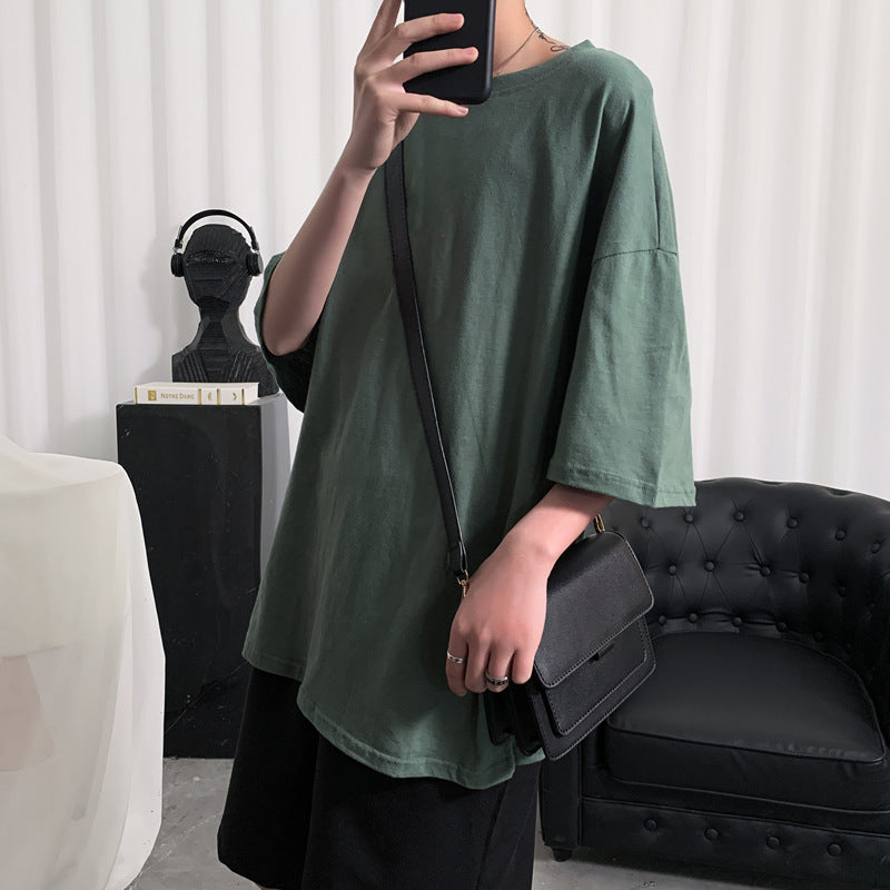 Half-sleeve Cotton Tops for Boys